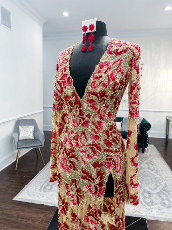 Jovani Style #22780 #1 Nude/Multi thumbnail