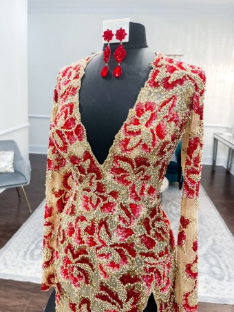 Jovani Style #22780 #2 default Nude/Multi thumbnail