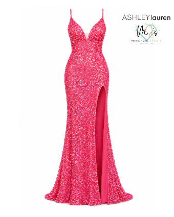 Ashley Lauren Sale Style #11037 #7 Electric Watermelon thumbnail