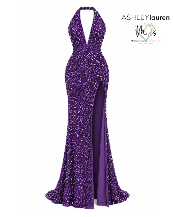 Ashley Lauren Sale Style #11068X #0 default Purple thumbnail