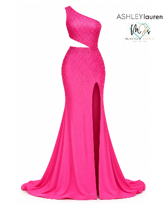 Ashley Lauren Sale Style #11337 #0 default Hot Pink thumbnail
