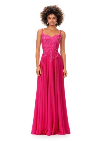 Ashley Lauren Sale Style #11332 #2 Hot Pink thumbnail