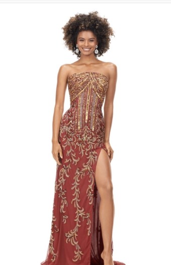 Ashley Lauren Sale Style #11242 #0 default Amber thumbnail