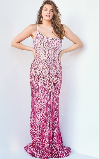 Jovani Sale Style #06469 #2 Pink/Fuchsia thumbnail