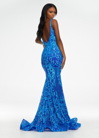 Ashley Lauren Sale Style #11113 #5 Royal/Turquoise thumbnail