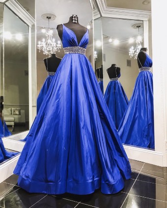 Sherri Hill Style #44020X #1 default Royal thumbnail