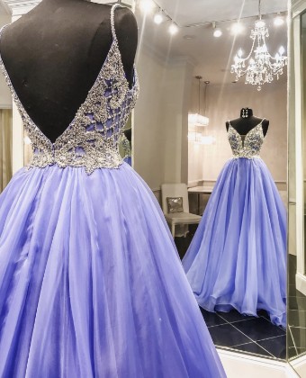 Sherri Hill Style #44602 #3 Periwinkle thumbnail