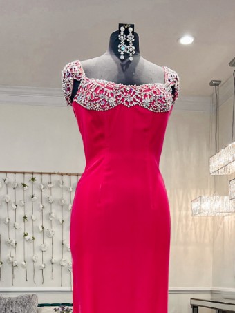 Sherri Hill Style #44646 #1 Coral thumbnail