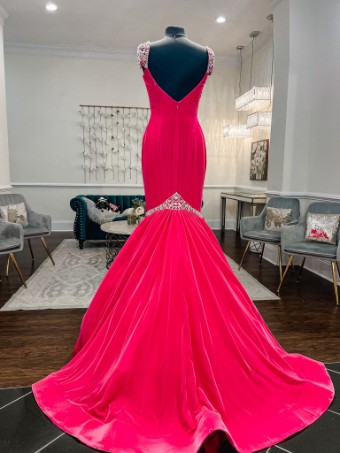 Sherri Hill Style #44646 #2 default Coral thumbnail