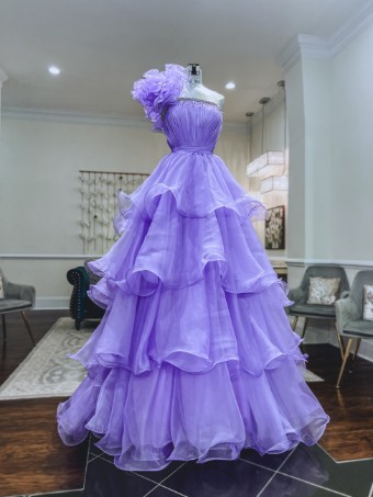 Jovani Style #S38045 #0 default Lilac thumbnail