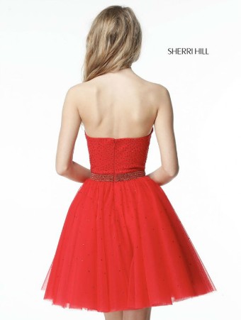 Sherri Hill Style #51327 #1 Ivory thumbnail
