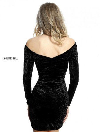 Sherri Hill Style #51403 #2 Navy thumbnail