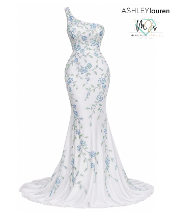 Ashley Lauren Style #11525X #0 Sky/Ivory thumbnail