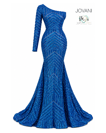 Jovani Style #24098A #0 Peacock thumbnail