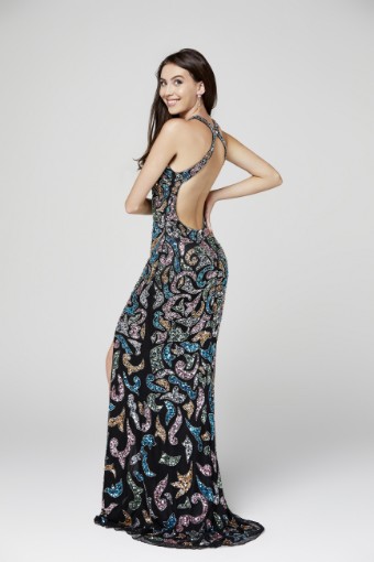 Primavera Couture Style #3452 #1 Black Multi thumbnail