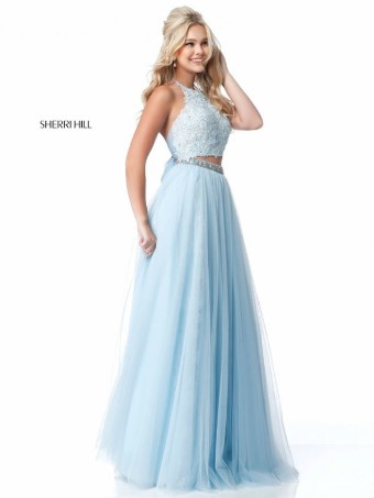 Sherri Hill Style #51924 #1 Blush thumbnail