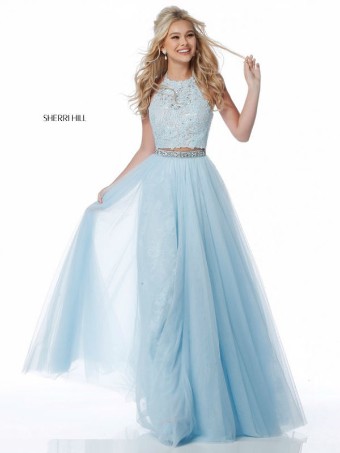 Sherri Hill Style #51924 #3 Blush thumbnail