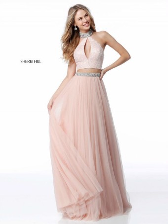 Sherri Hill Style #51910 #0 Blush thumbnail