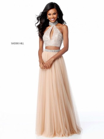 Sherri Hill Style #51910 #2 Blush thumbnail