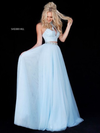 Sherri Hill Style #51910 #4 Blush thumbnail