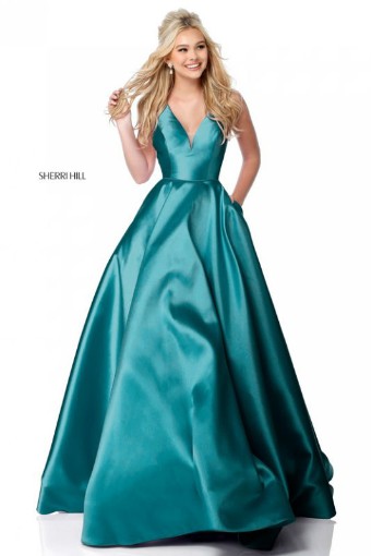 Sherri Hill Style #51856 #1 Emerald thumbnail