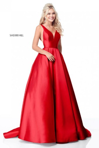 Sherri Hill Style #51856 #2 Emerald thumbnail