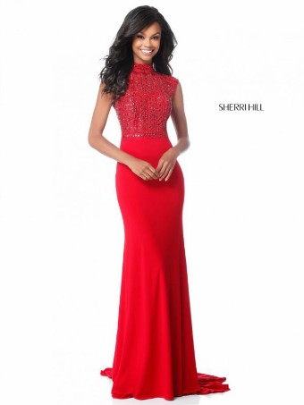 Sherri Hill Style #51876 #0 Royal thumbnail