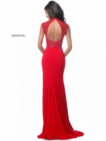 Sherri Hill Style #51876 #4 Royal thumbnail
