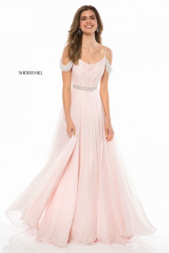 Sherri Hill Style #51970 #0 Light Blue thumbnail