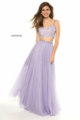 Sherri Hill Style #51971 #0 Light Blue thumbnail