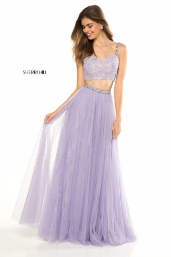 Sherri Hill Style #51971 #2 Light Blue thumbnail