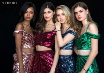 Sherri Hill Style #51934 #4 Gold thumbnail