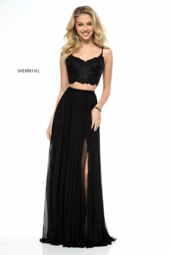 Sherri Hill Style #51842 #1 Black thumbnail