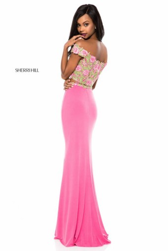 Sherri Hill Style #51951 #1 Fuchsia thumbnail