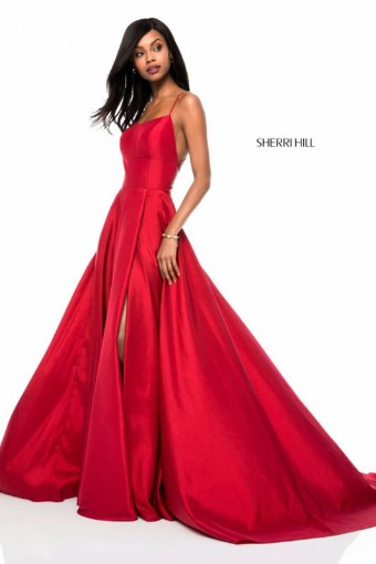 Sherri Hill Style #52022 #0 Red thumbnail