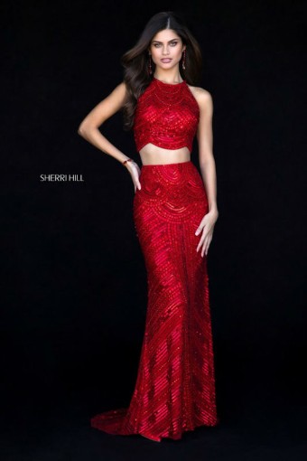 Sherri Hill Style #52063 #1 Gold thumbnail