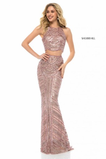 Sherri Hill Style #52063 #4 Gold thumbnail