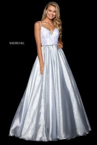 Sherri Hill Style #52994 #0 Silver thumbnail