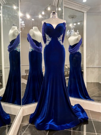 Jovani Style #S38043 #4 Royal thumbnail