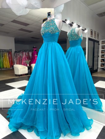 Sherri Hill Style #25661 #1 Zircon thumbnail