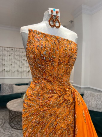Jovani Style #27070 #1 Orange thumbnail