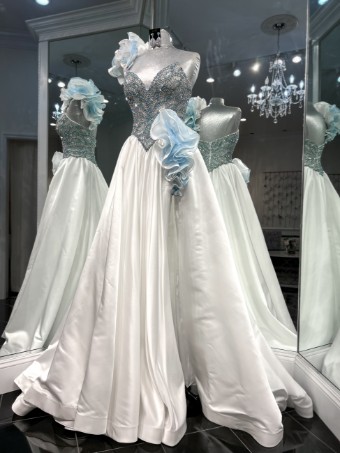 Jovani Style #27079 #7 default Light Blue/White thumbnail
