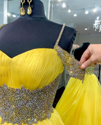 Sherri Hill Style #60665 #3 default Yellow thumbnail
