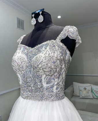 Sherri Hill Style #60660 #1 Ivory thumbnail