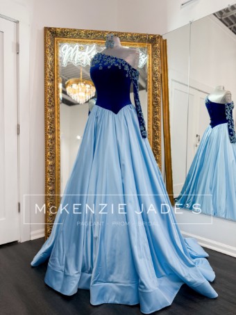 Jovani Style #27167 #6 default Royal/Light Blue thumbnail