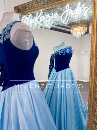 Jovani Style #27167 #3 Royal/Light Blue thumbnail
