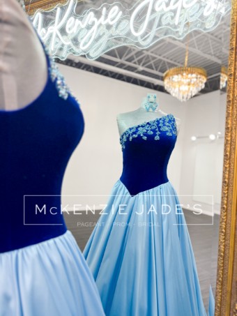 Jovani Style #27167 #4 Royal/Light Blue thumbnail