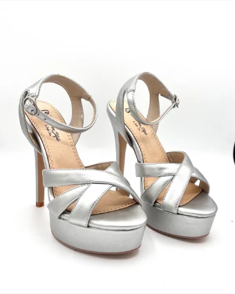 Diverse Style Style #Metallic Heel #3 Silver thumbnail