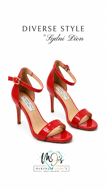 Diverse Style Style #Princess Heel #18 Red thumbnail