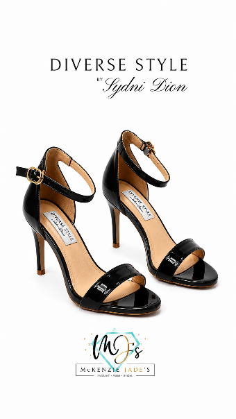 Diverse Style Style #Princess Heel #22 Black thumbnail
